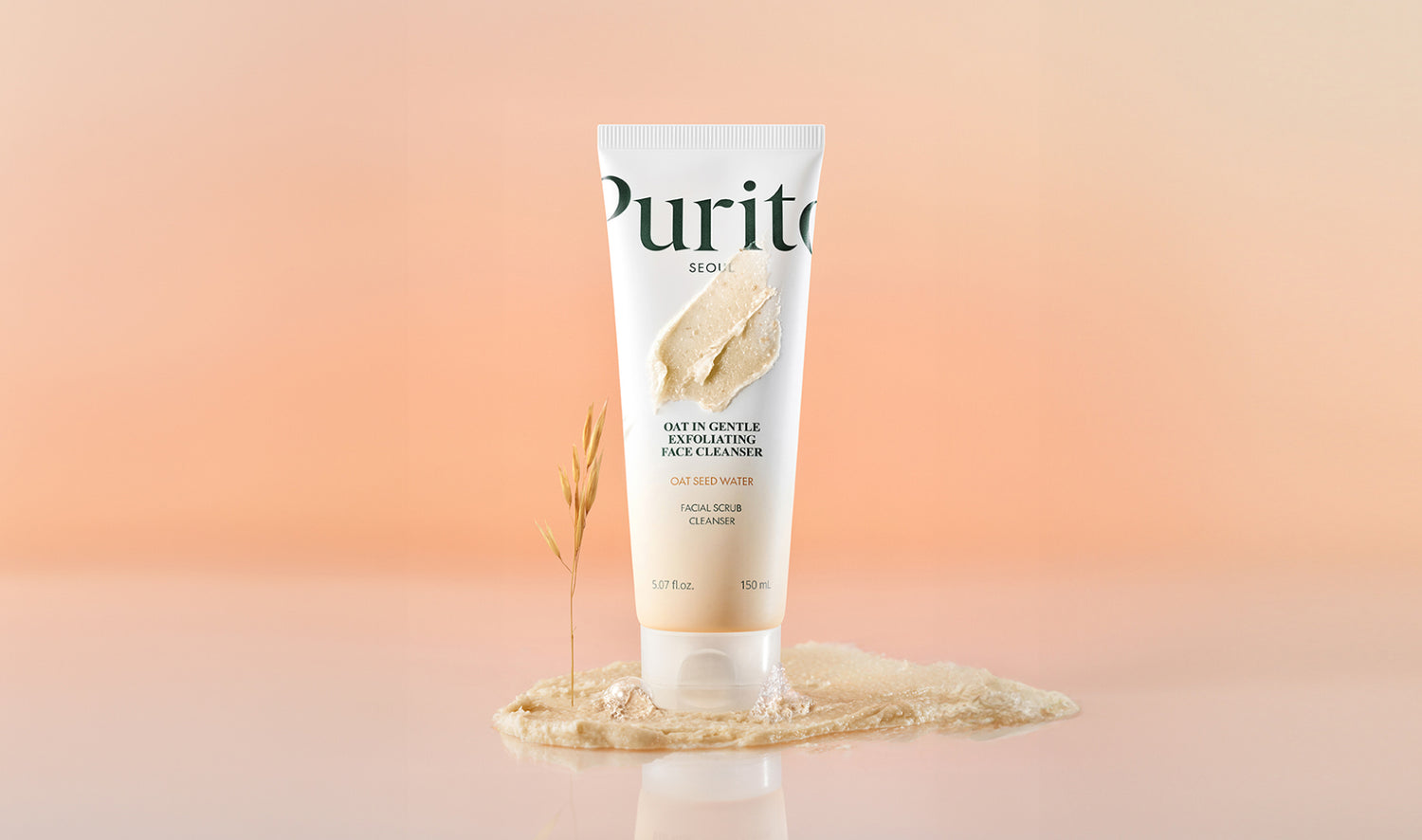 PURITO Oat-in Gentle Exfoliating Face Cleanser 150ml