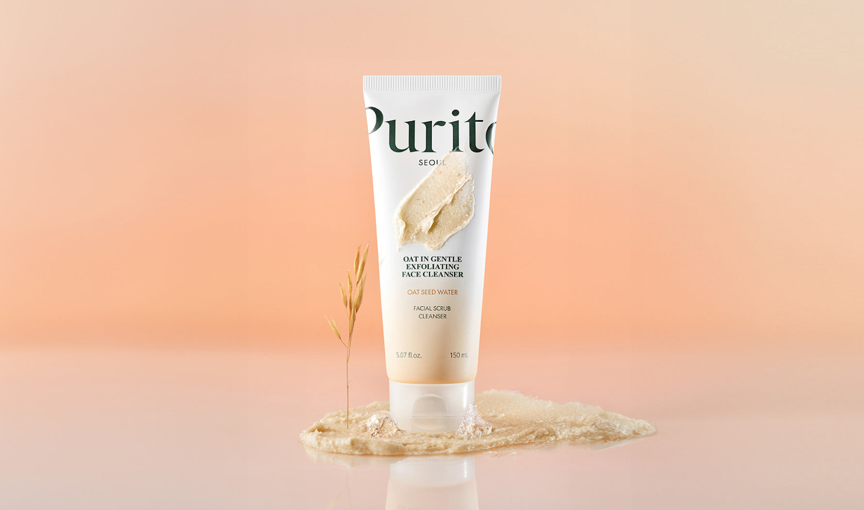 PURITO Oat-in Gentle Exfoliating Face Cleanser 150ml