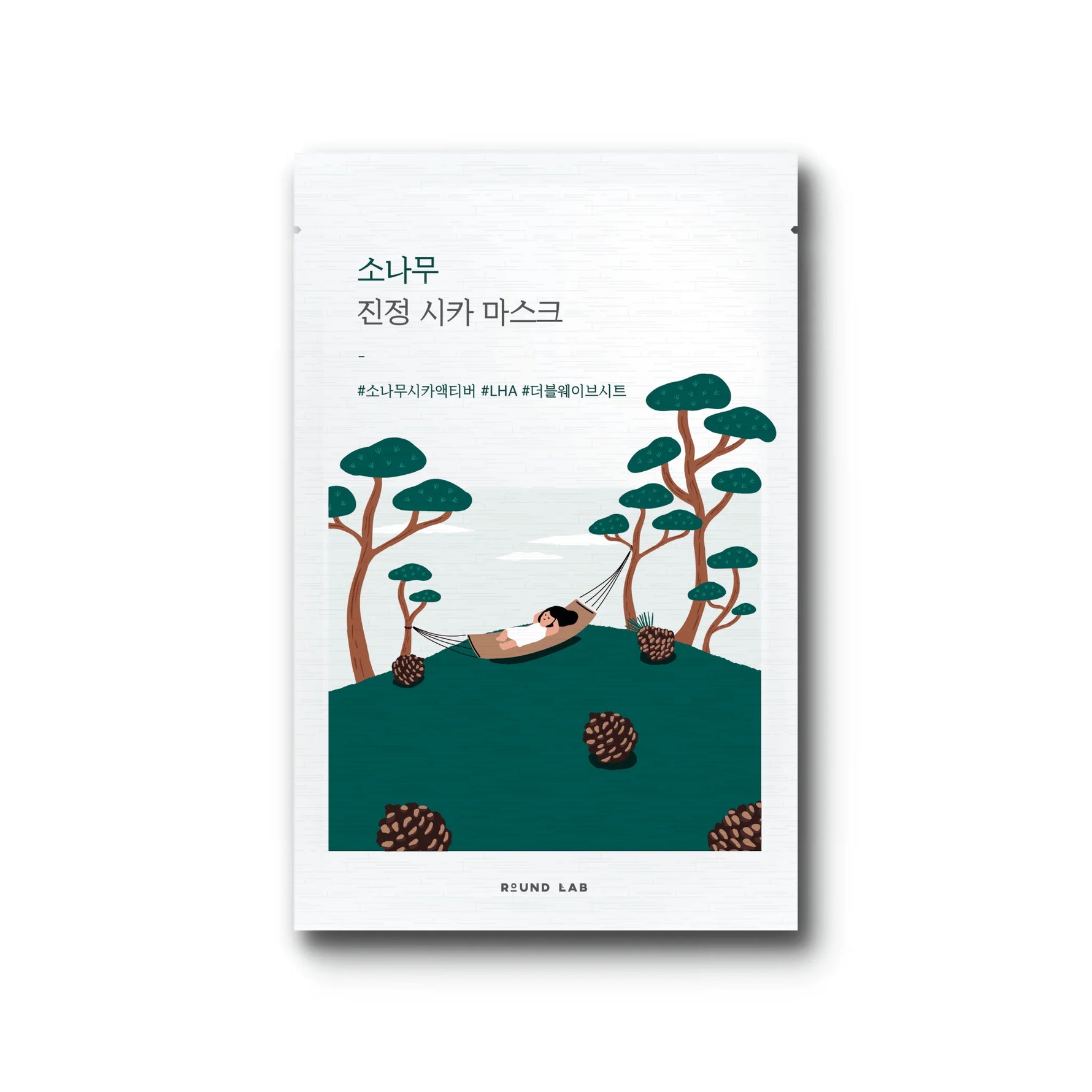 ROUND LAB Pine Calming Cica Mask 1pc
