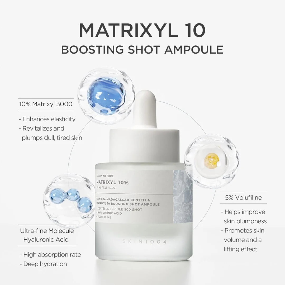 SKIN1004 Lab in Nature Madagascar Centella Matrixyl 10 Boosting Shot Ampoule 30ml