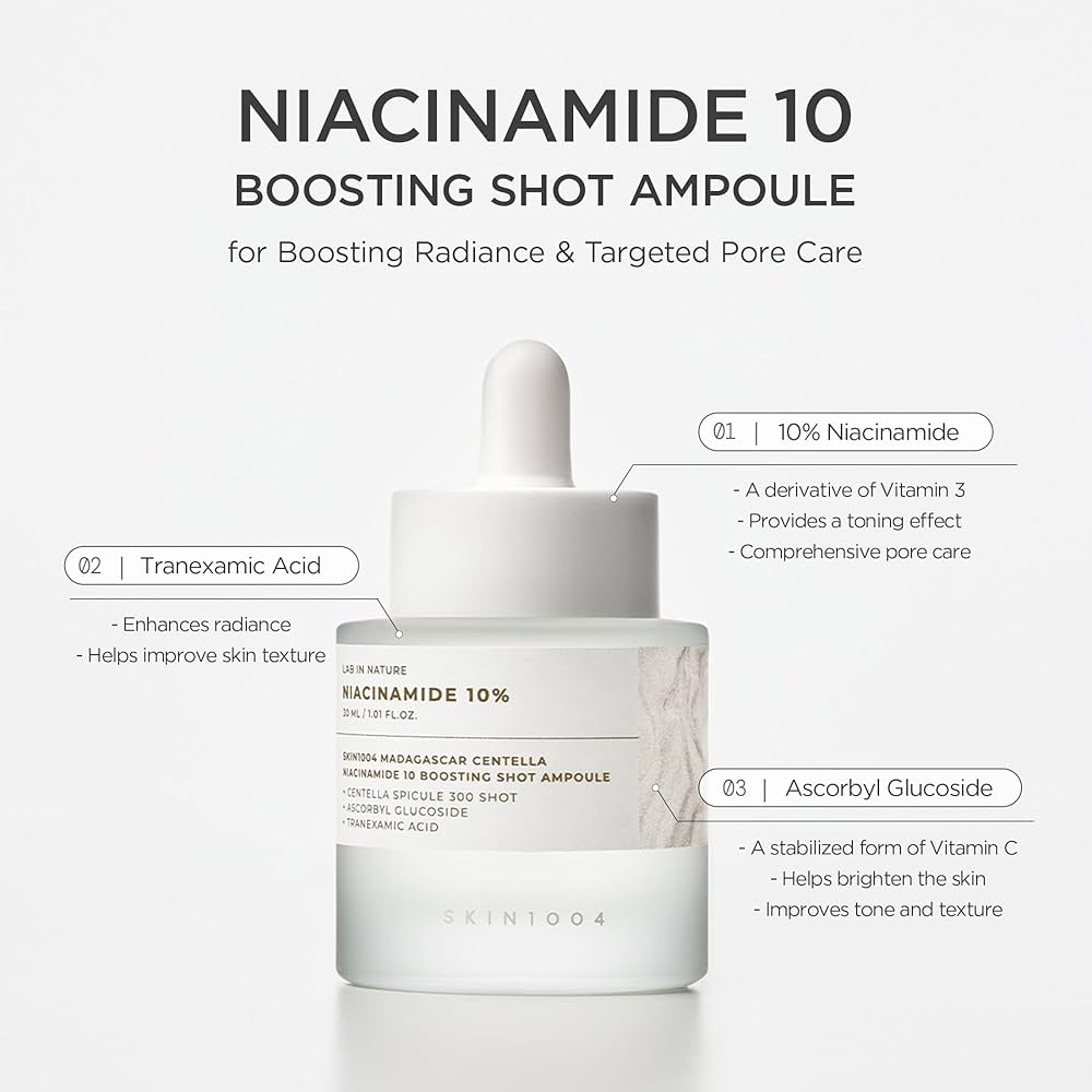 SKIN1004 Lab in Nature Madagascar Centella Niacinamide 10 Boosting Shot Ampoule 30ml