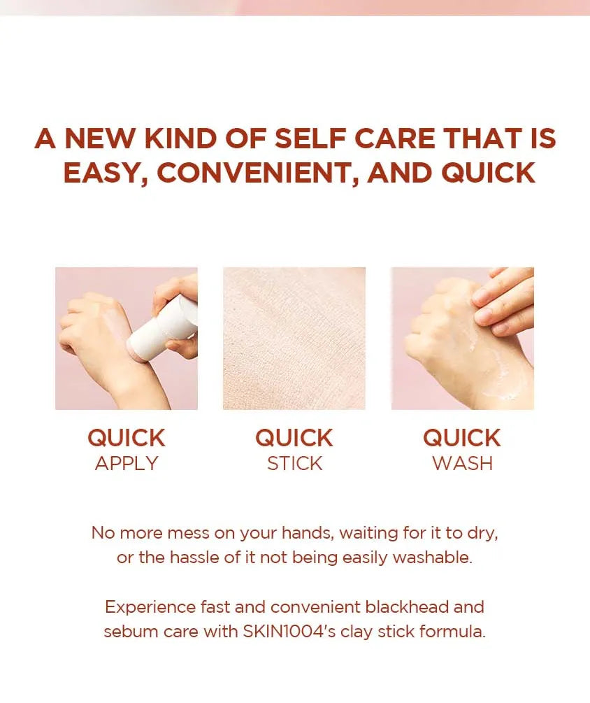 SKIN1004 Poremizing Quick Clay Stick Mask 27g