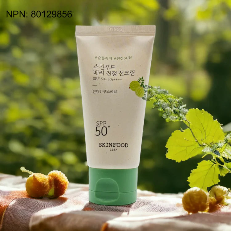 SKINFOOD Berry Soothing Sun Cream SPF50+ 50ml NPN