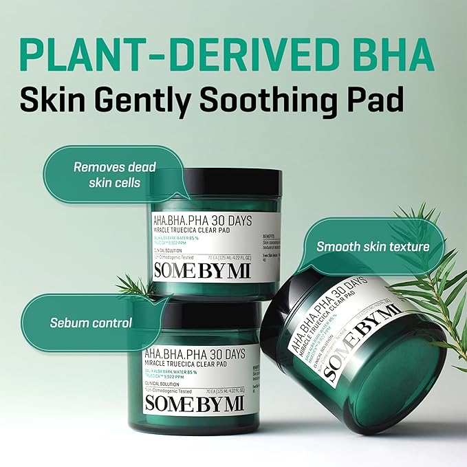 SOME BY MI AHA BHA PHA 30 Days Miracle Truecica Clear Pad 70 pcs