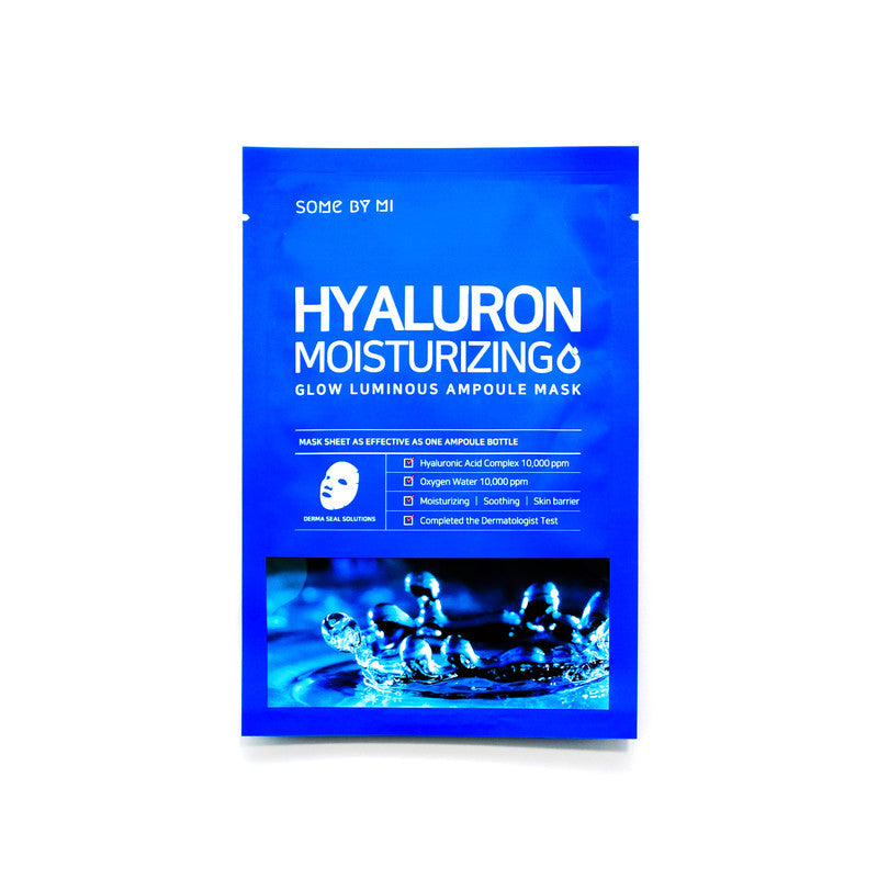 SOME BY MI Hyaluron Moisturizing Glow Luminous Ampoule Mask 1pc