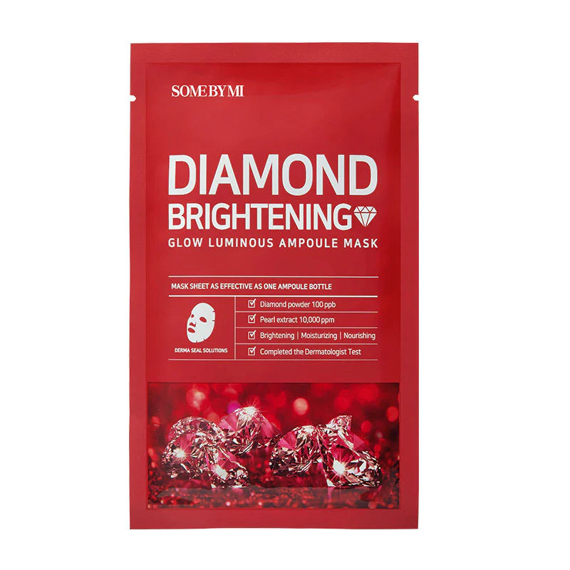 SOME BY MI Red Diamond Brightening Glow Luminous Ampoule Mask 1pc