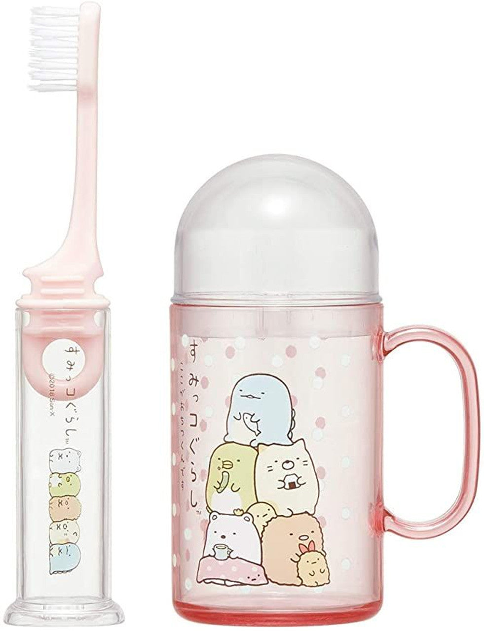 Skater Sumikko Gurashi Toothbrush Dental Kit
