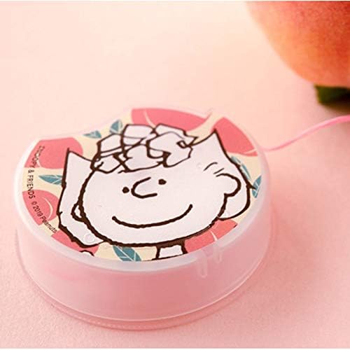 Snoopy fine dental floss 50M PEACH