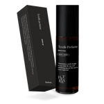 HETRAS Textile Perfume Hotel Wood 80ml packaging and box