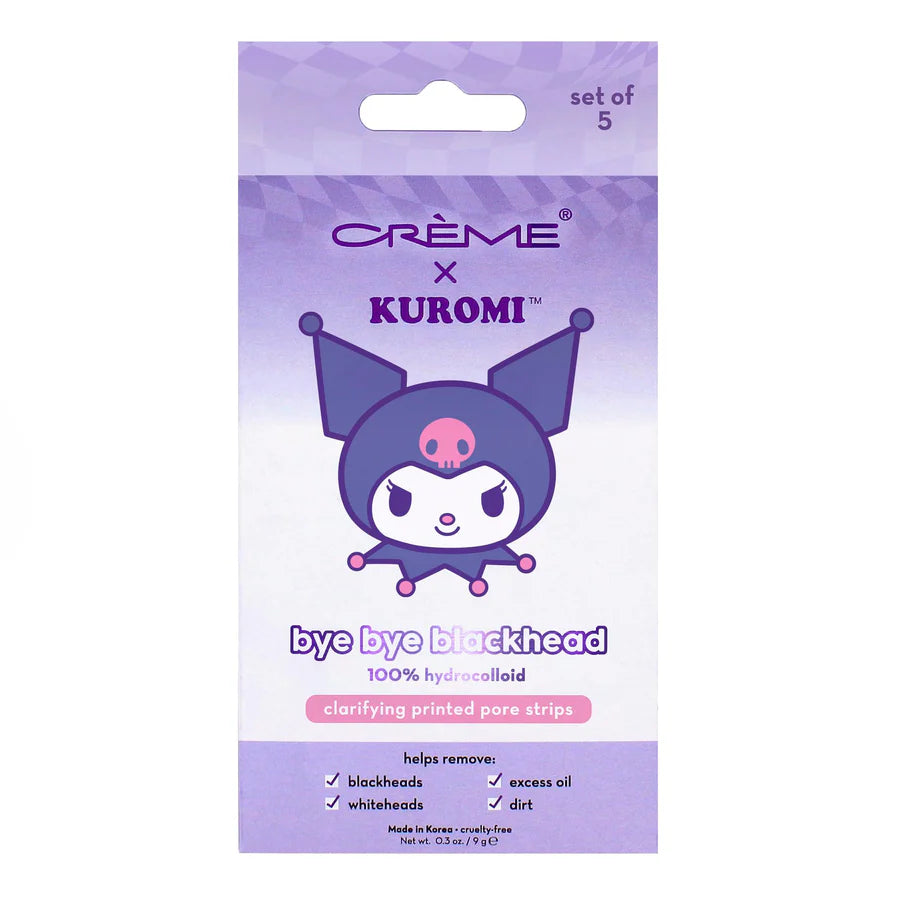 THE CREME SHOP Bye Bye Pore Strips Kuromi 5pcs