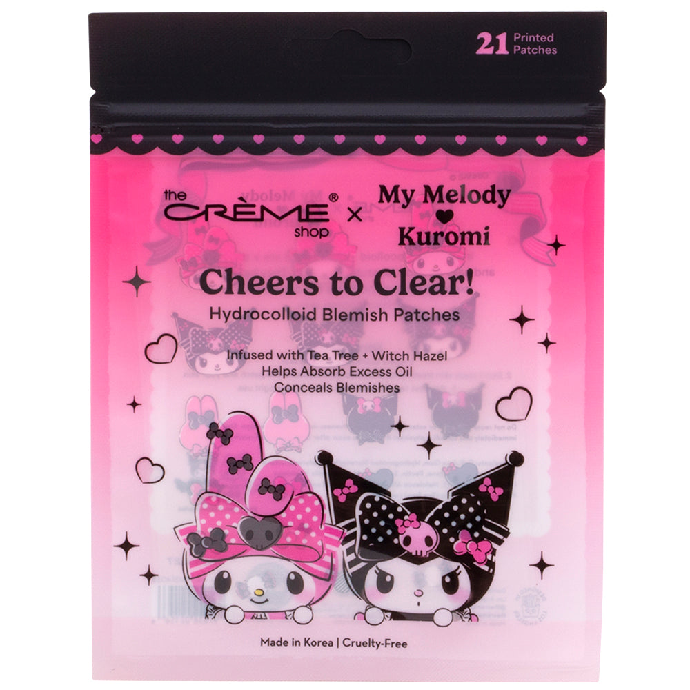 THE CREME SHOP Cheers to Clear Hydrocolloid Patches 21 Patches
