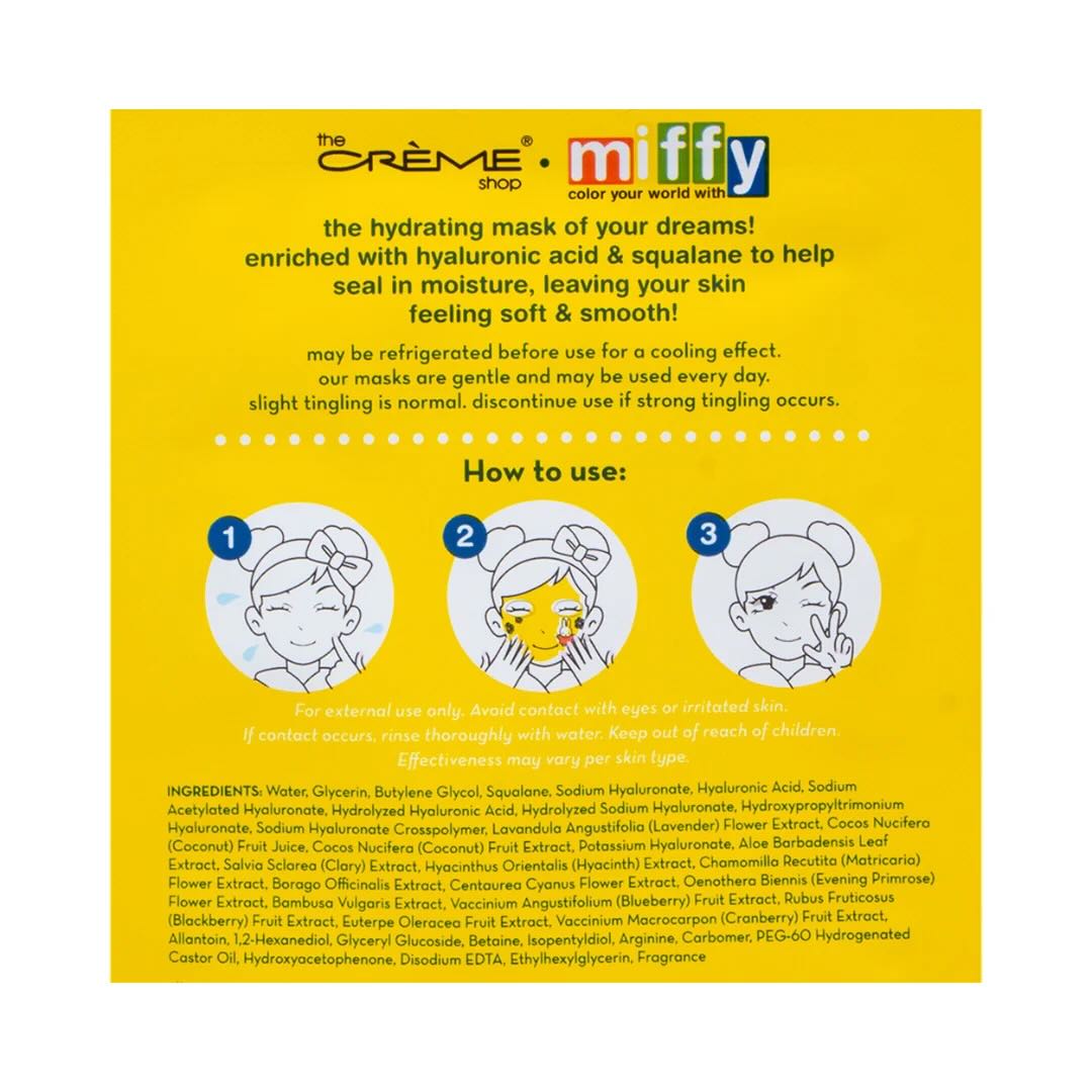 THE CREME SHOP Essence Mask Miffy Hydrating