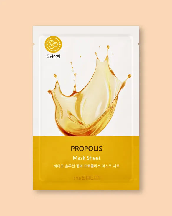 THE SAEM Bio Solution Barrier Propolis Mask Sheet