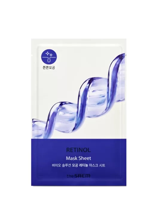 THE SAEM Bio Solution Pore Tightening Retinol Mask Sheet