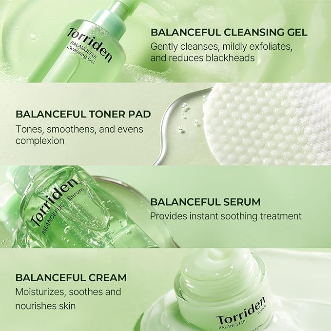 TORRIDEN Balanceful Skin Care Trial Kit