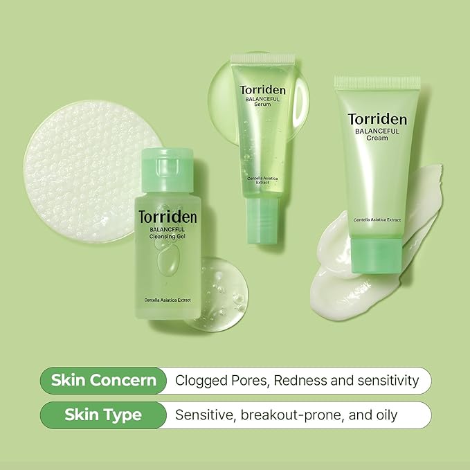 TORRIDEN Balanceful Skin Care Trial Kit