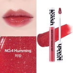 UNLEASHIA Non-Sticky Dazzle Tint glossy finish on the lips