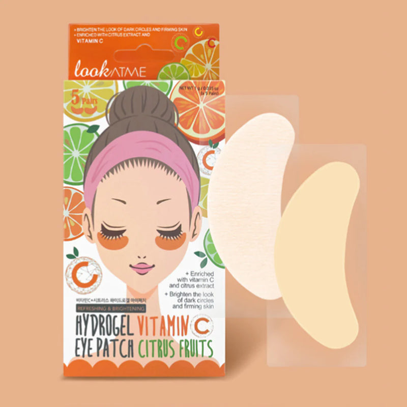 LOOK AT ME Hydrogel Eye Patch Vitamin C Citrus Fruit packaging