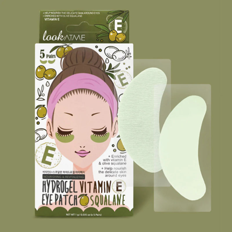 LOOK AT ME Hydrogel Eye Patch Vitamin E Squalane packaging