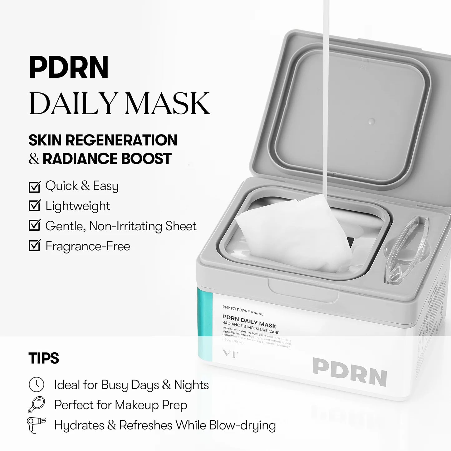 VT PDRN Daily Mask 30EA