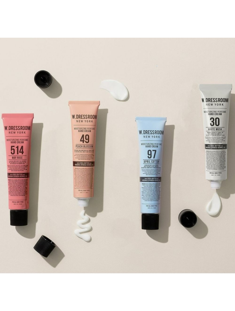 W DRESSROOM Moisturizing Perfume Hand Cream 30 White Musk
