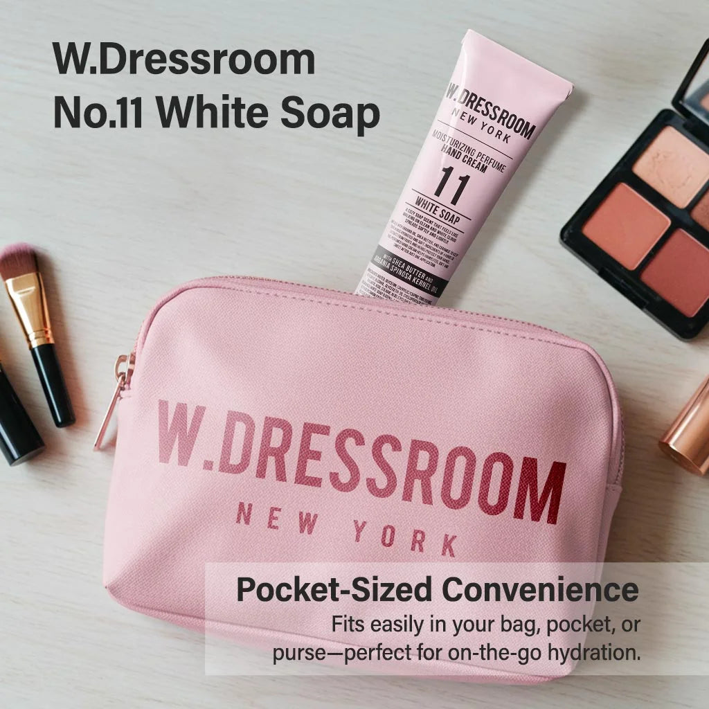 W. DRESSROOM Moisturizing Perfume Hand Cream 11 White Soap