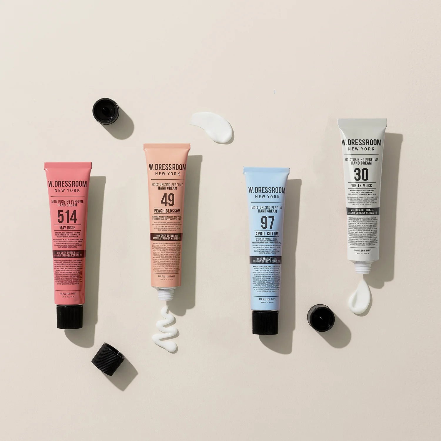 W.dressroom Moisturizing Perfume Hand Cream No.514 May Rose