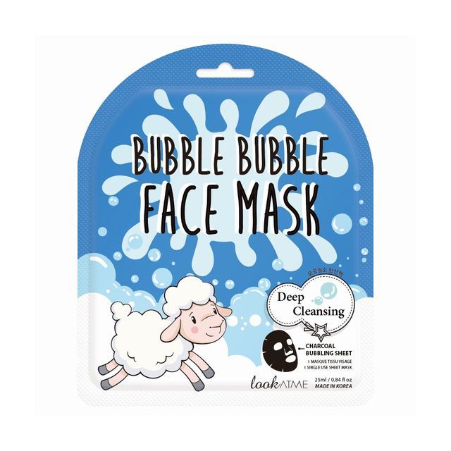 LOOK AT ME Bubble Bubble Face Mask packaging