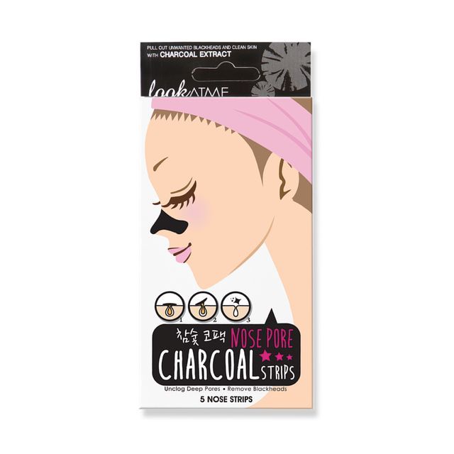 LOOK AT ME Nose Pore Strips Charcoal packaging