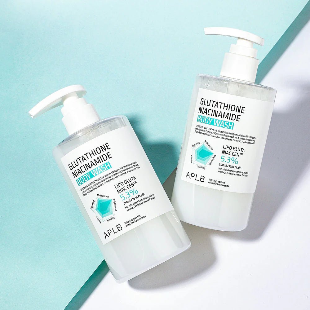 APLB Glutathione Niacinamide Body Wash 300ml bottle