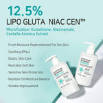 APLB Glutathione Niacinamide Body Wash microbubble lather texture