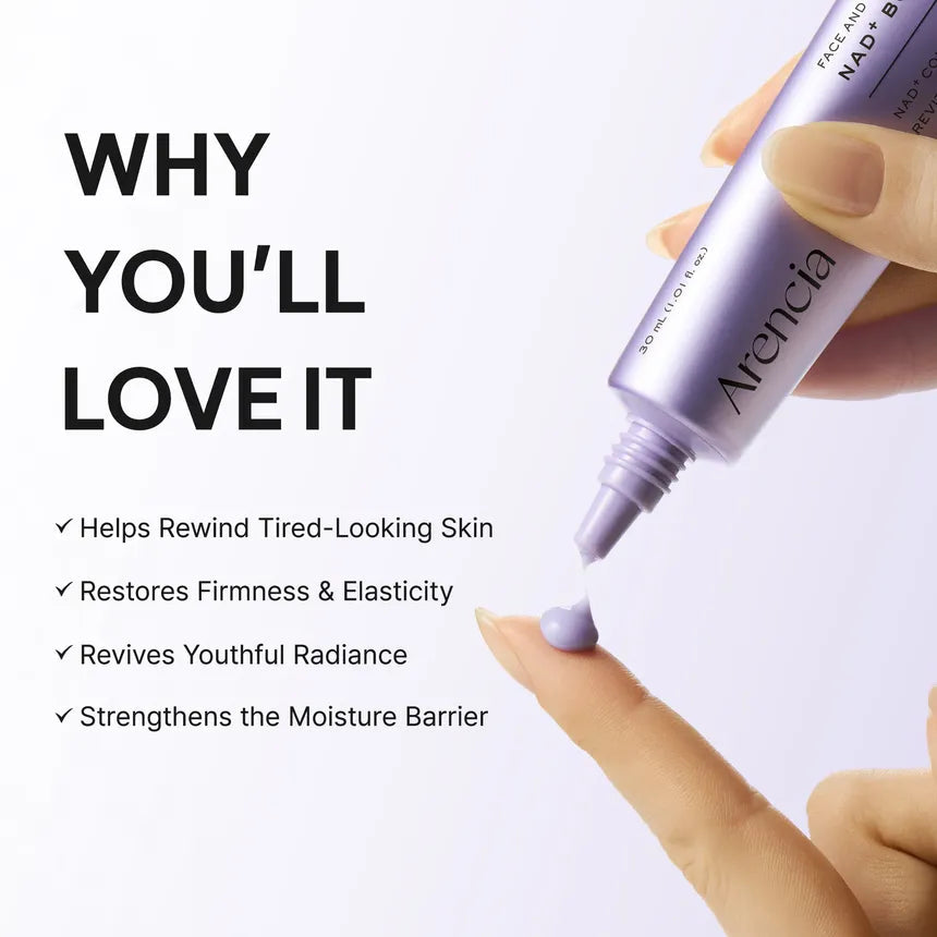 ARENCIA NAD Booster Shot NAD+ key ingredient