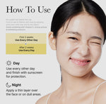 ARENCIA Retinal Booster Shot applied to the face