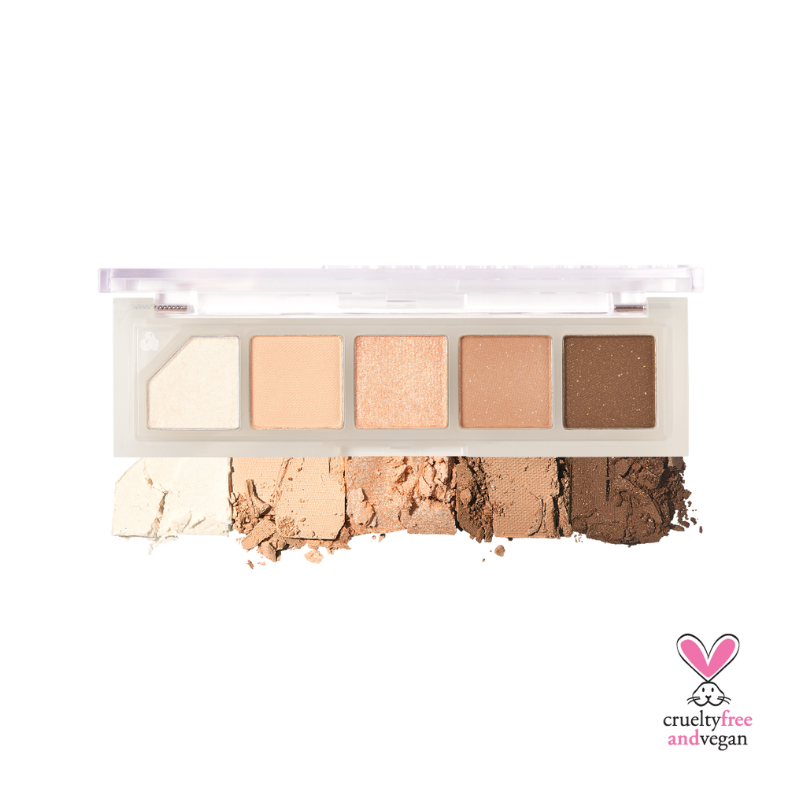 UNLEASHIA Mood Shower Eye Palette shade swatches