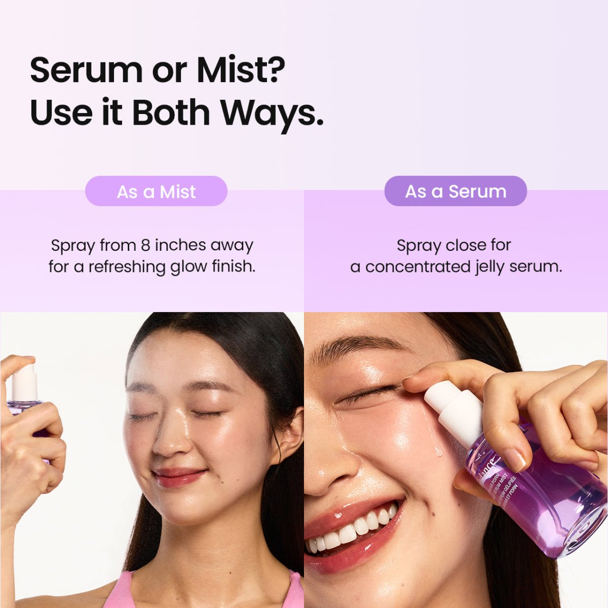 BIODANCE Caviar PDRN Jelly Serum Mist glass skin finish