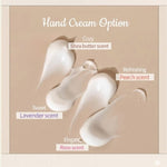 LAMELIN Pure Hand Cream Shea Butter 100ml in use