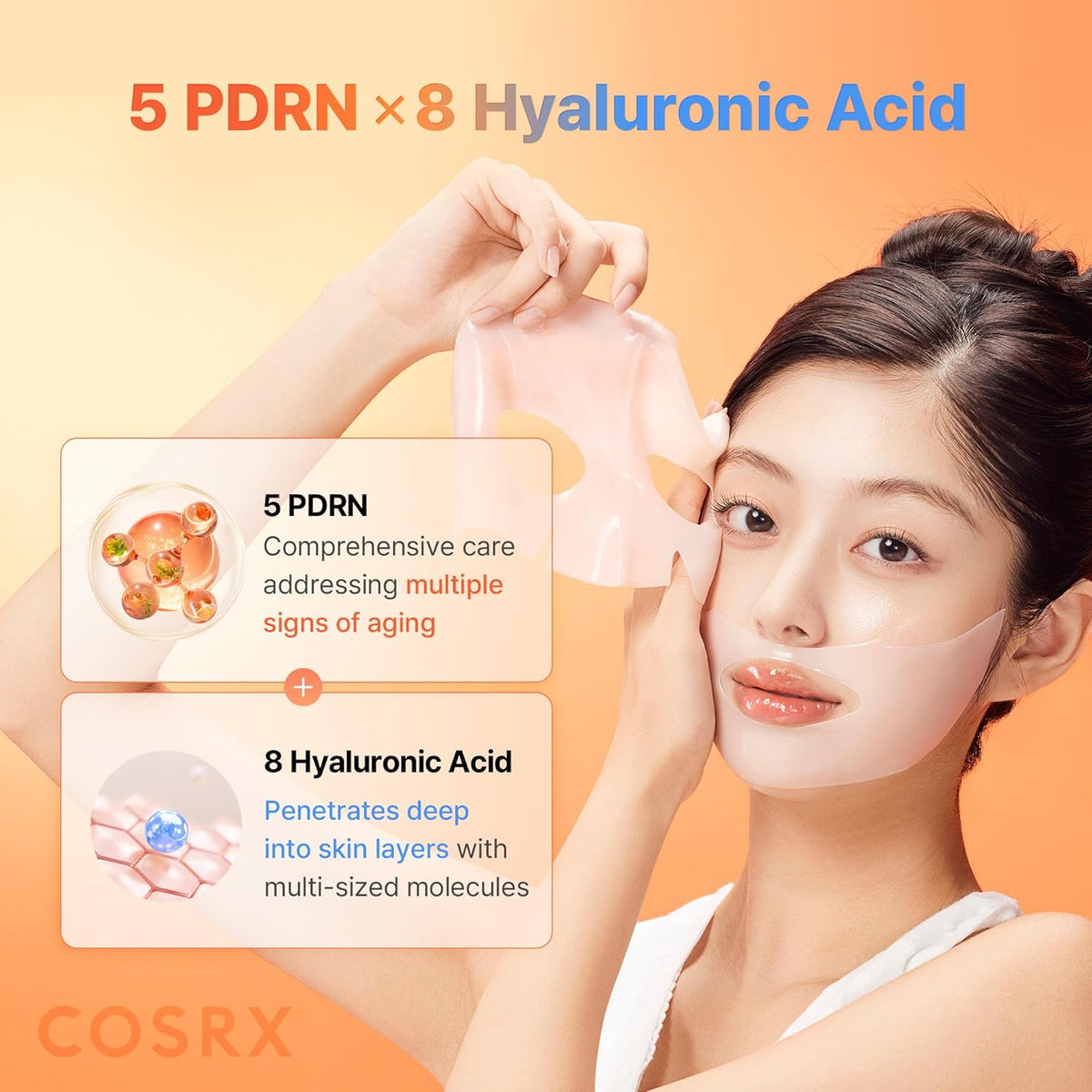 COSRX 5 PDRN Hydrogel Mask clinical results