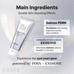 COSRX PDRN Exosome Skinplaning Glaze Mask glazed skin result