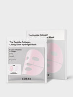 COSRX The Peptide Collagen Lifting Glow Hydrogel Mask 3pcs box