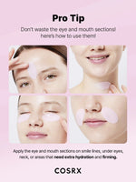 COSRX The Peptide Collagen Lifting Glow Hydrogel Mask ceramide barrier complex