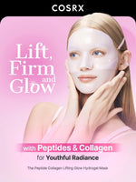 COSRX The Peptide Collagen Lifting Glow Hydrogel Mask single sachet