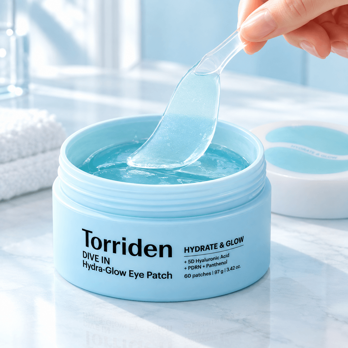TORRIDEN Dive-In Hydra Glow Eye Patch hyaluronic acid key ingredient