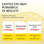 EQQUALBERRY Vitamin Illuminating Cream applied to the face