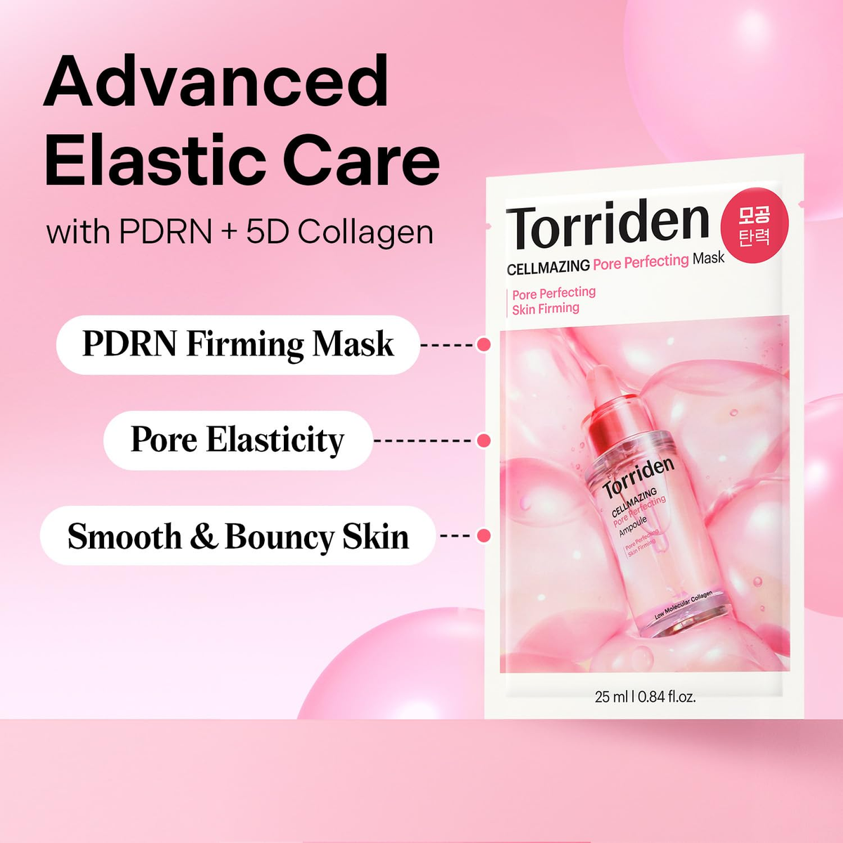 TORRIDEN Cellmazing Pore Perfecting Mask pore refining result