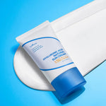ISNTREE Hyaluronic Acid Natural Sun Cream texture swatch