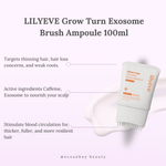 LILYEVE Grow Turn Exosome Brush Ampoule brush applicator detail