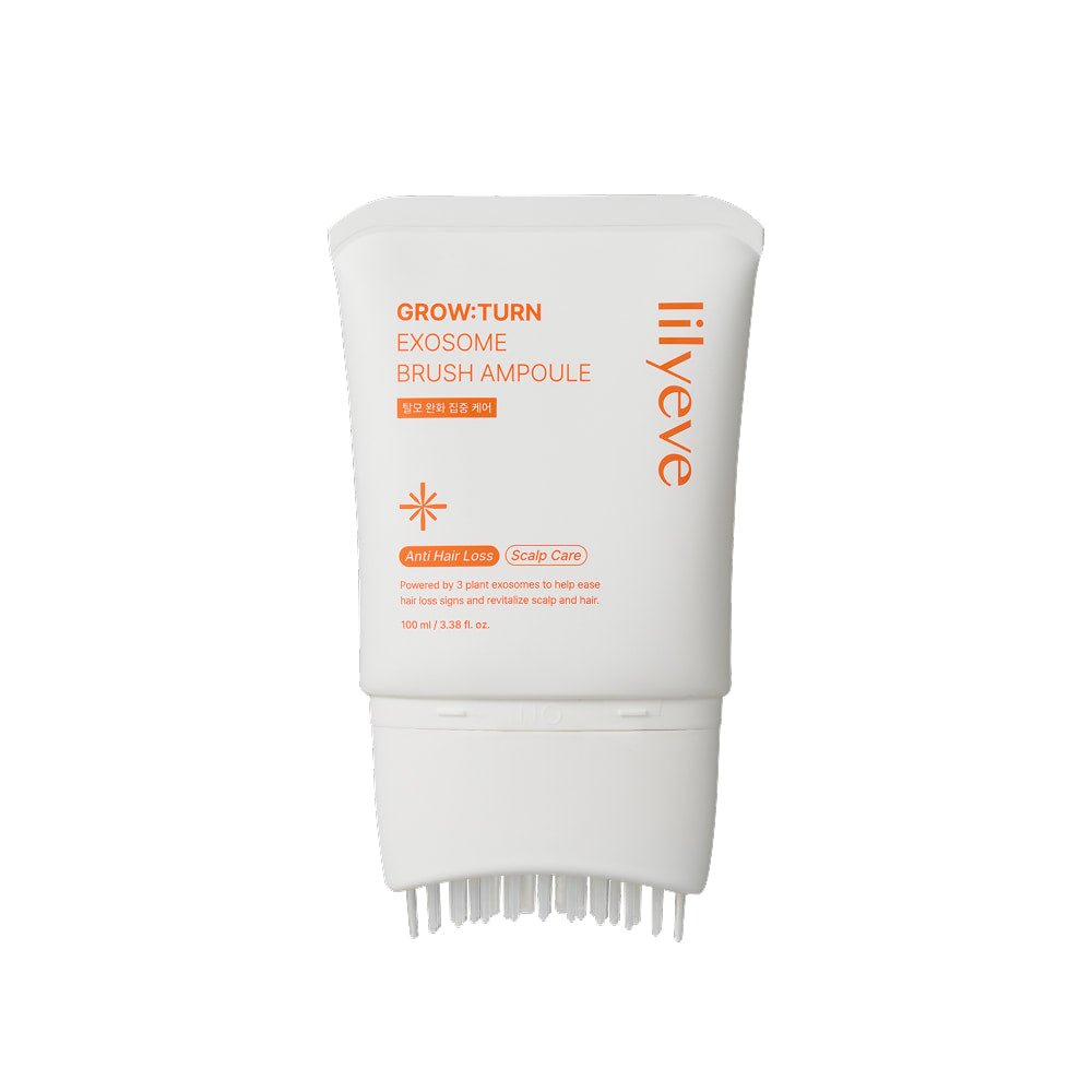 LILYEVE Grow Turn Exosome Brush Ampoule packaging and box