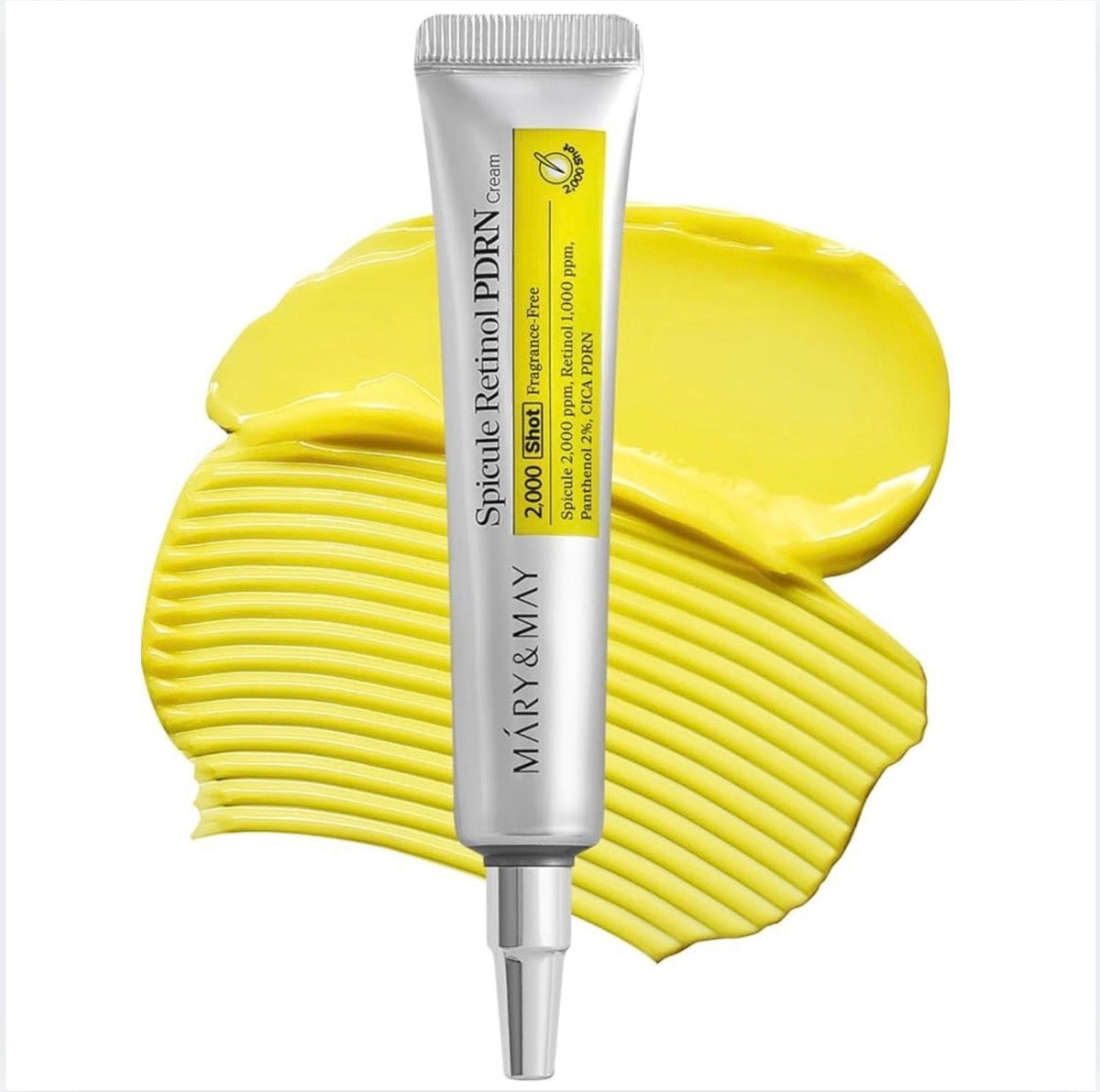 MARY & MAY Spicule Retinol PDRN Cream 15g jar and box