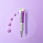 MARY & MAY Spicule Collagen PDRN Cream texture swatch with marine spicules