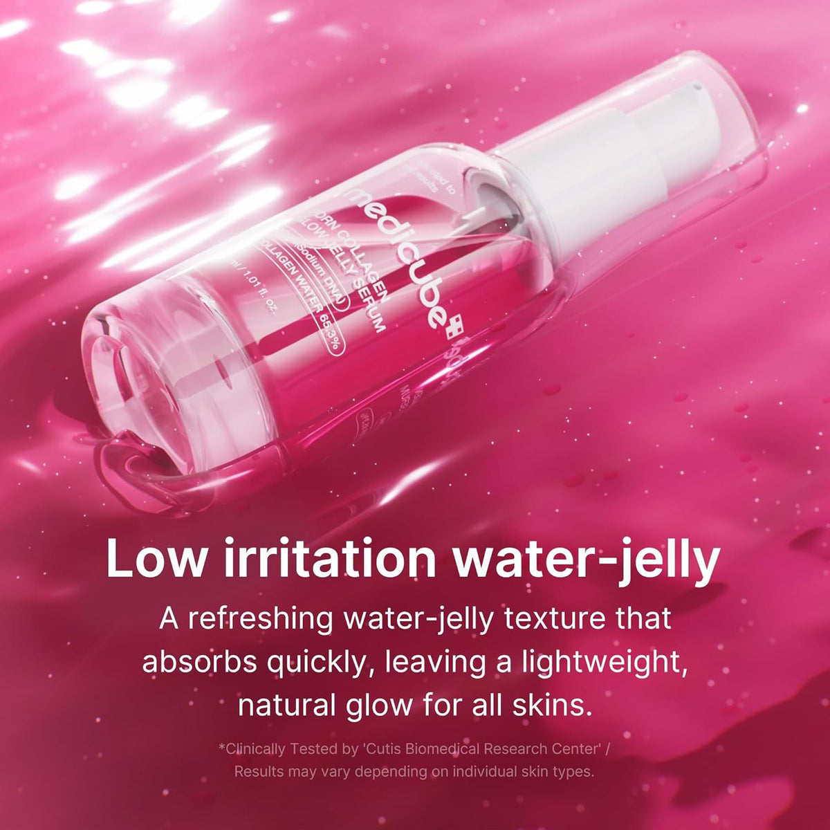 MEDICUBE PDRN Collagen Glow Jelly Serum how to use steps